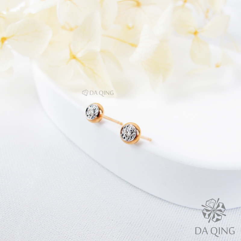 18K經典放大款耳環